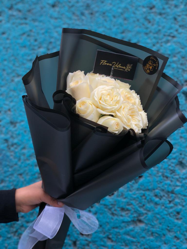 Rosas blancas