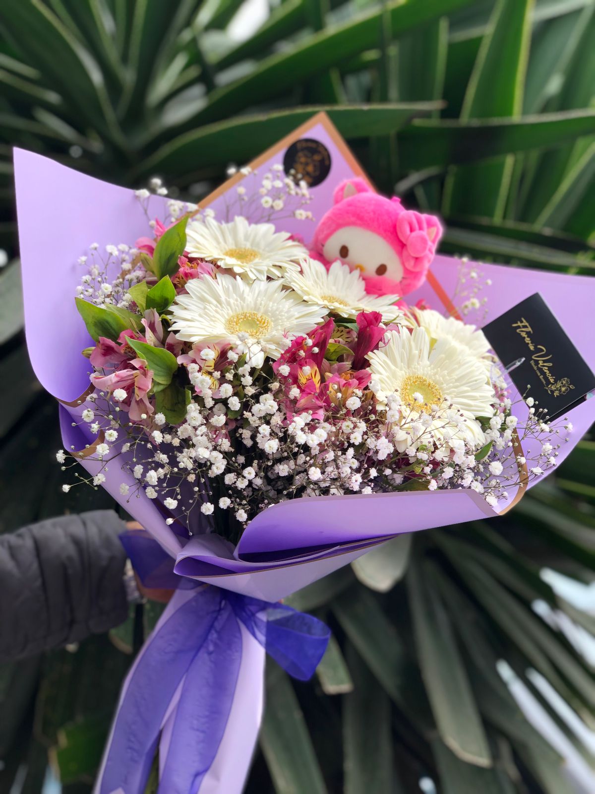 Gerberas con peluchito