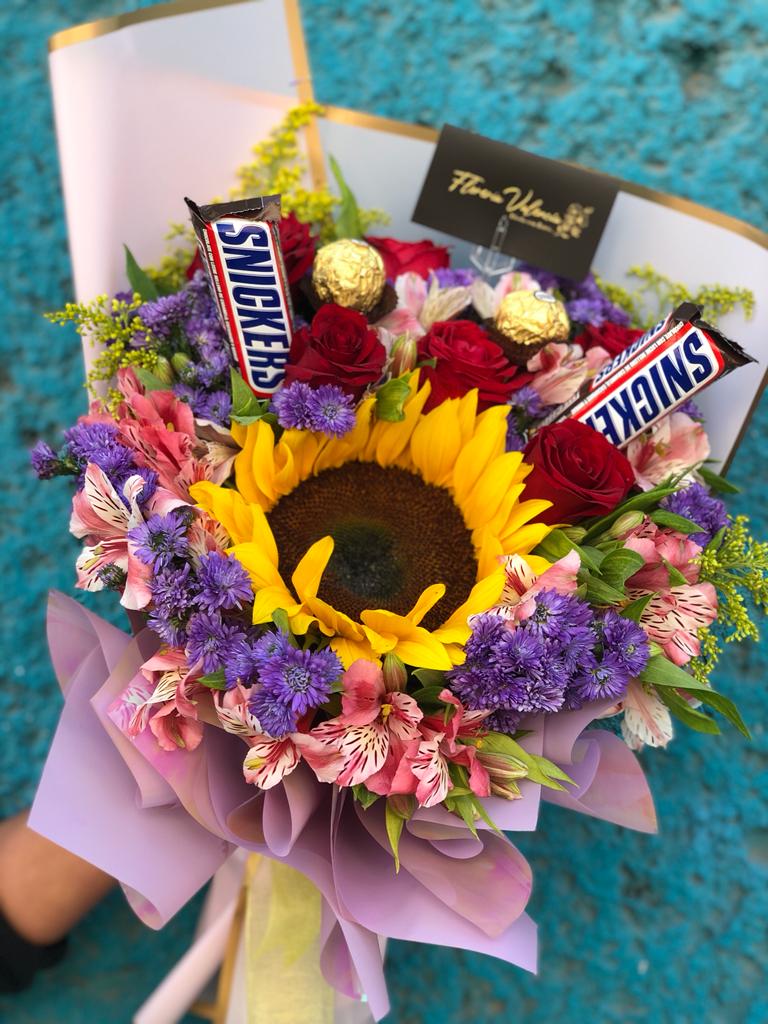 Dulce obsequio con chocolates