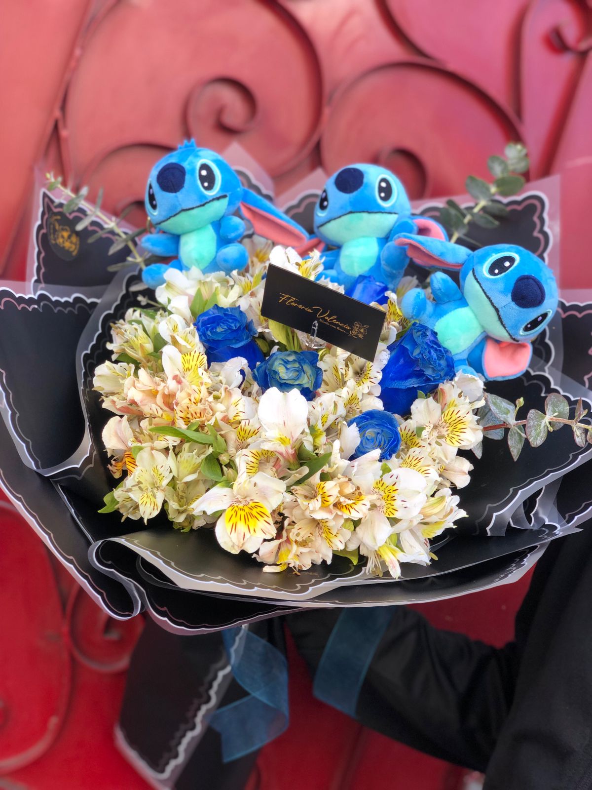 Ramo stitch y globo