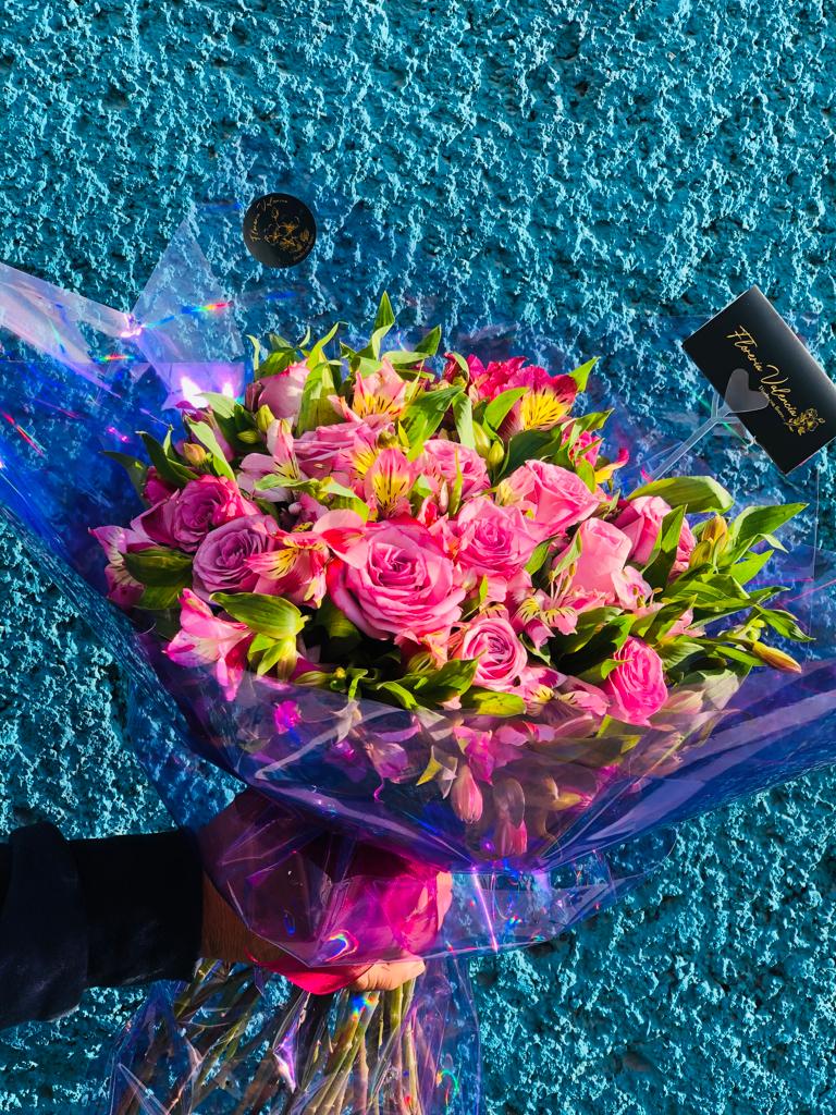 Bouquet lila