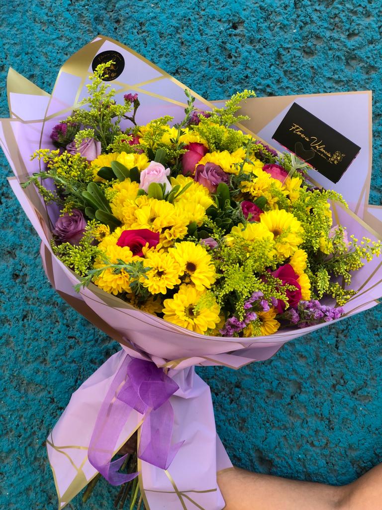 Bouquet lila