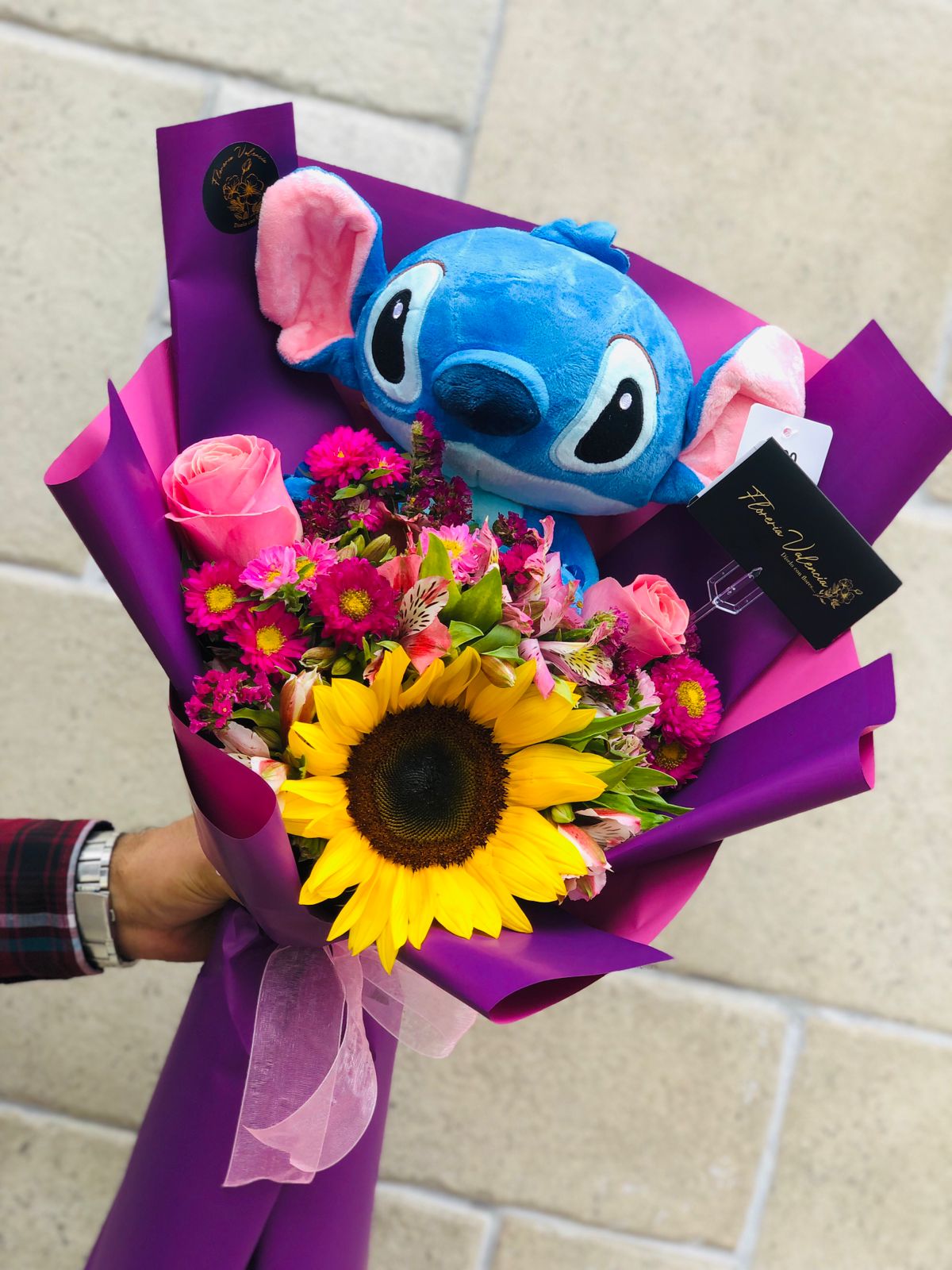 Florecitas de stitch