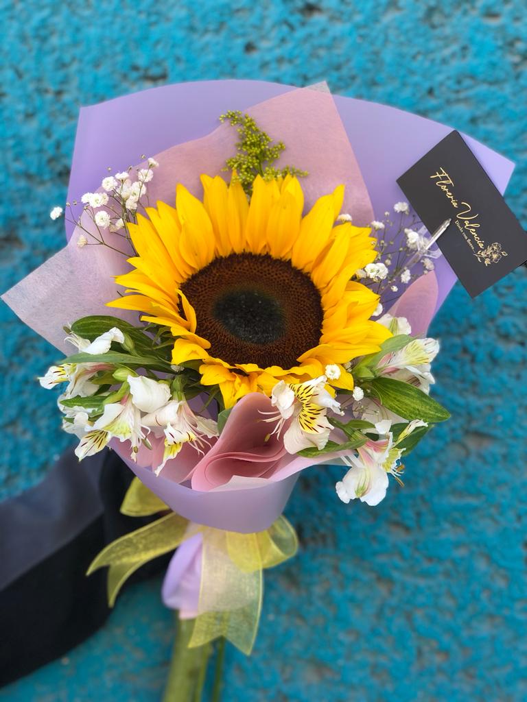 Girasol decorado