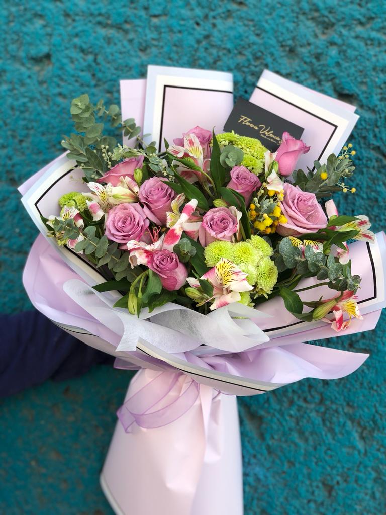 Bouquet lila
