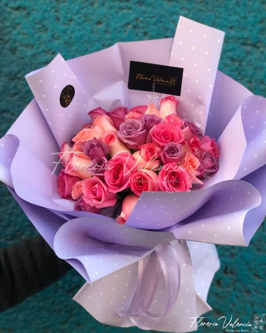 Bouquet rosa 36