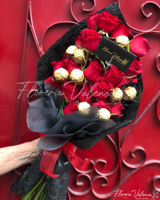 Rosas con choco